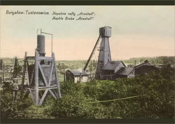 Tustanowice, Borislav, Ukraine - Naphta wells
