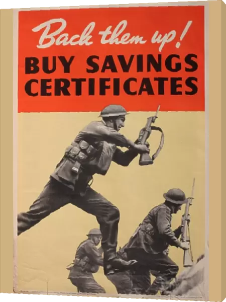 Wartime poster, Buy Savings Certificates