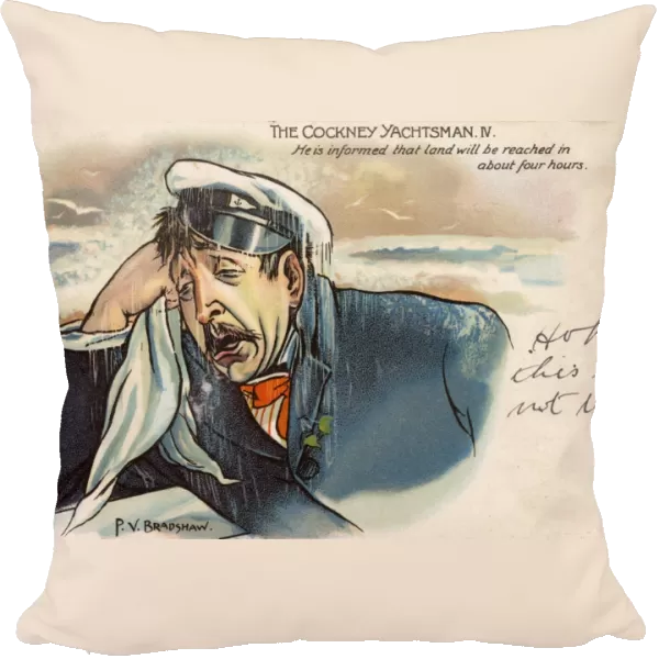 A seasick Cockney Yachtsman