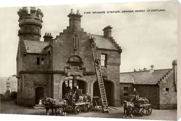Fire Station at Quarriers Homes, Bridge Of Weir