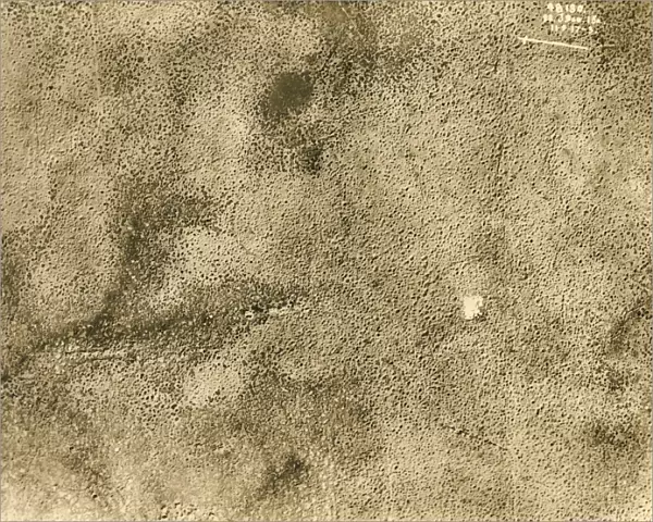 Aerial photograph of Polygon Wood, Belgium, WW1