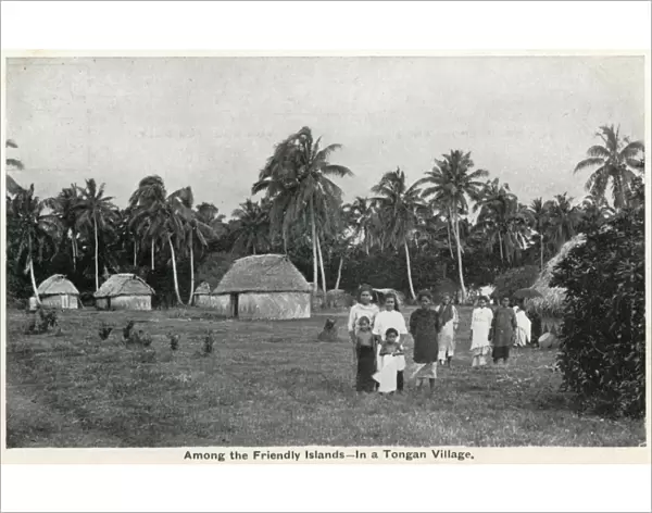 A Tongan Village, Tonga
