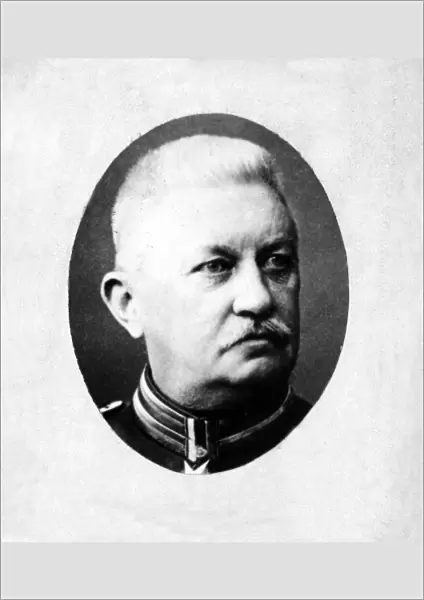 General Paul von Hindenburg, German army officer