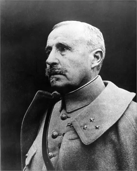 General Robert Nivelle, French Army officer, WW1