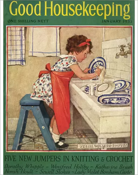Good Housekeeping front cover, January 1933