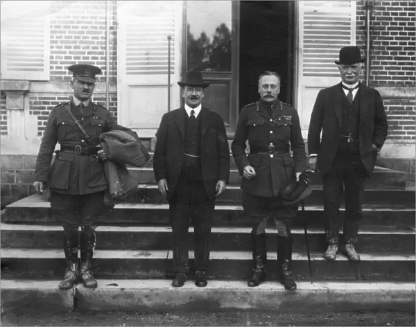 Sir Douglas Haig, Massey and Ward, Beauquesne, France