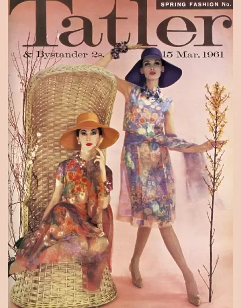 Tatler front cover, Spring Fashions 1961