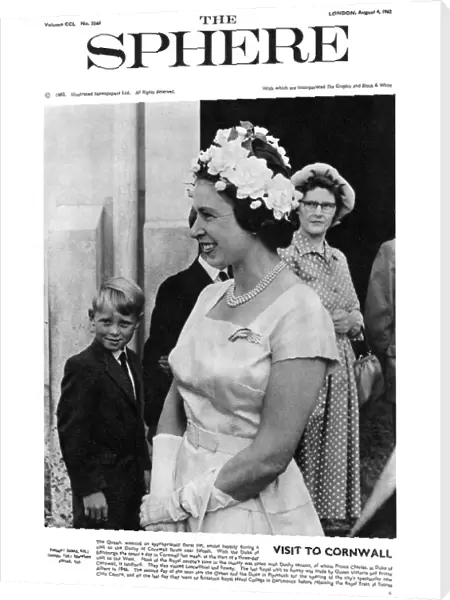 Queen Elizabeth II - Visit to Cornwall 1962