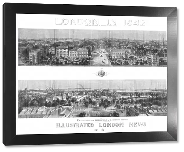 The Colosseum Print of London, 1842 - ILN
