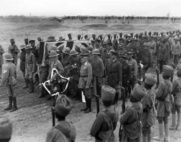 Burial of Sir Frederick Maude, Baghdad, WW1