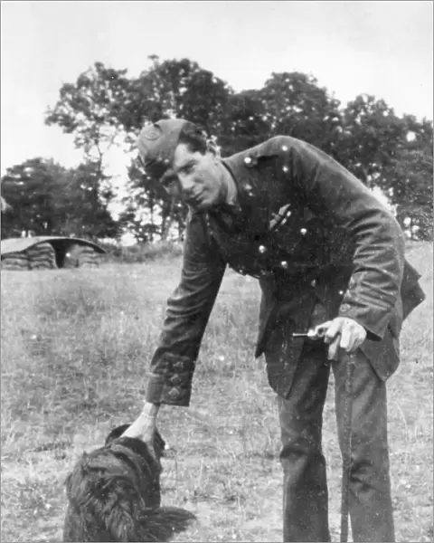 Major Mick Mannock, British flying ace, WW1