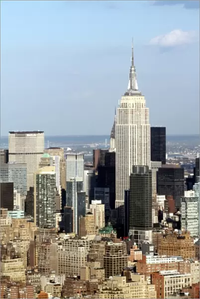 Empire State Building, New York skyline, America