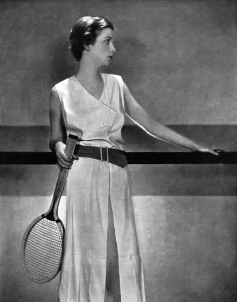 Jupe Pantalon tennis dress by Schiaparelli, 1930