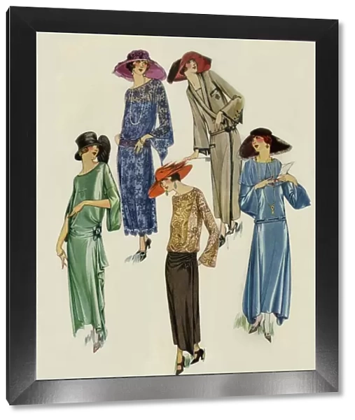 Fashions for young ladies 1923