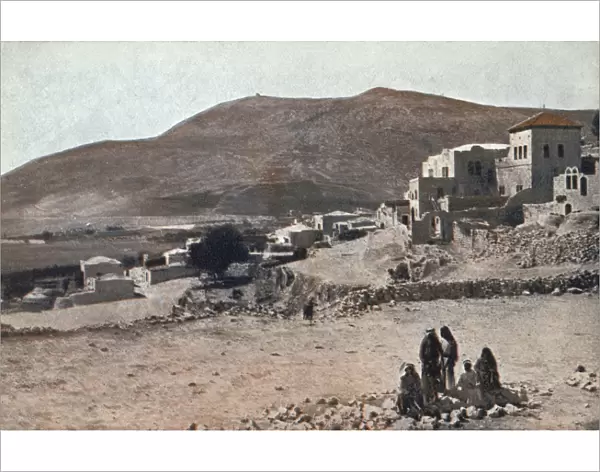 Israel - Village of Shechem and Mount Gerizin