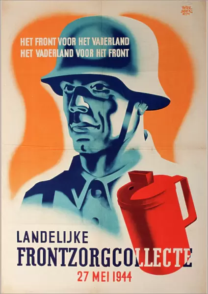 Dutch poster advertising a National Collection