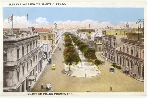 Paseo de Marti or Prado, Havana, Cuba