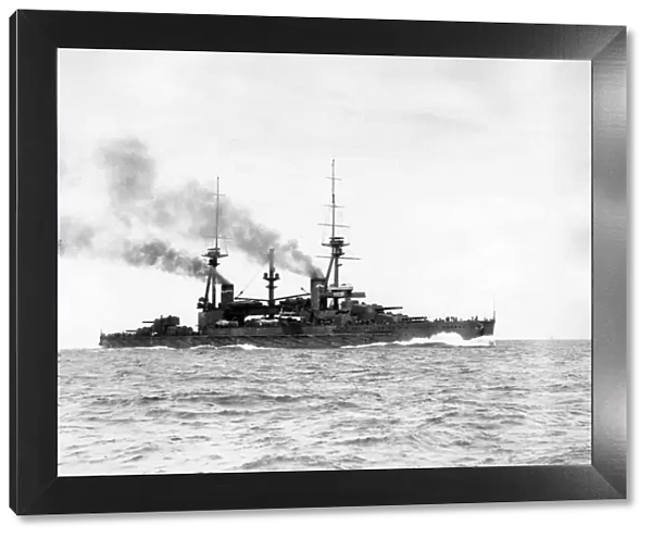 HMS Agincourt, British battleship, WW1