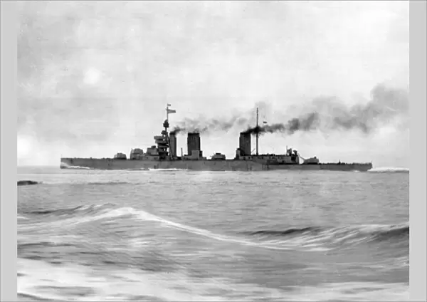 HMS Lion, British battlecruiser, WW1