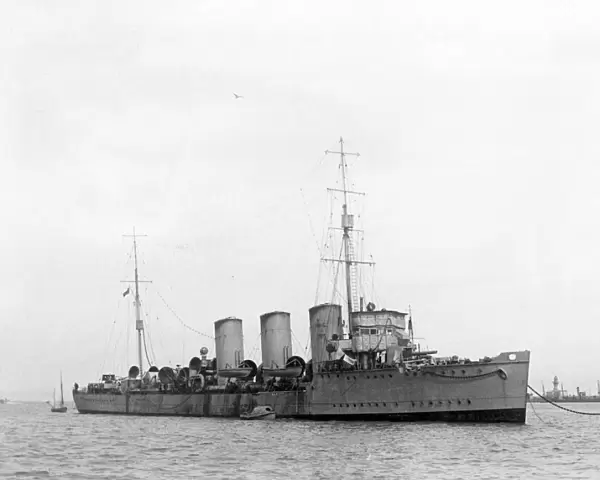 HMS Swift, British destroyer leader, WW1