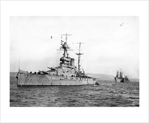 HMS Malaya, British battleship, WW1