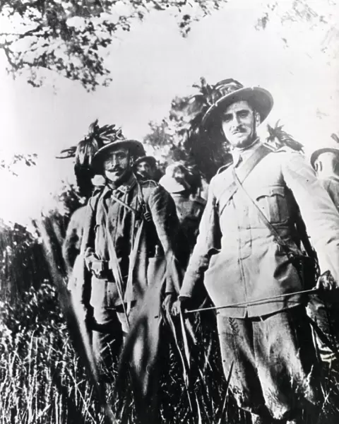 Italian Bersaglieri soldiers, WW1