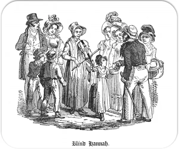 Blind Hannah Brentford, 1827