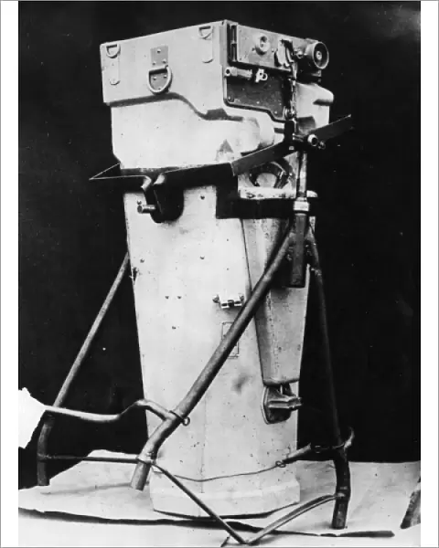 Camera used for air reconnaissance, WW1