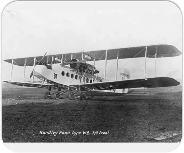 Handley Page W8 biplane airliner