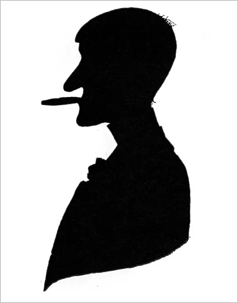 Silhouette of Phil May