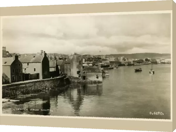 Lerwick - Shetland Islands - from the south