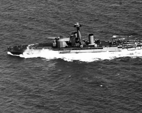 British monitor at sea, WW1