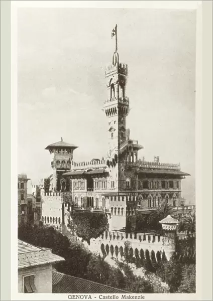 Italy, Genoa - Castello Makenzie