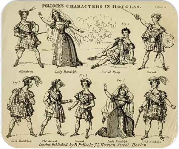 Pollocks characters in Douglas