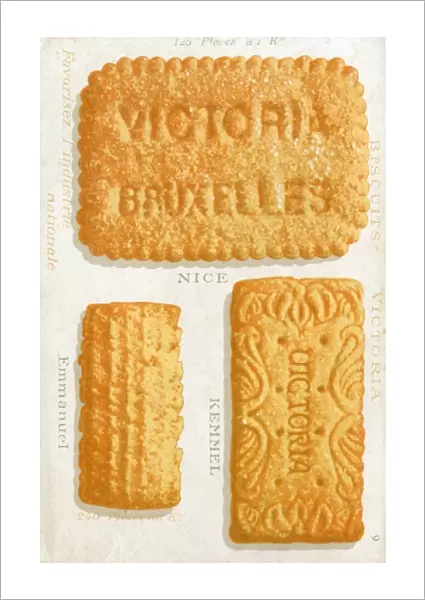 Examples from the Victoria Biscuit Company, Belgium
