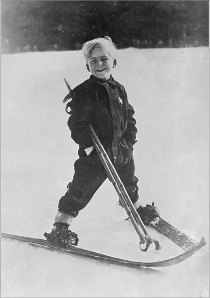 Swedish Boy Skier