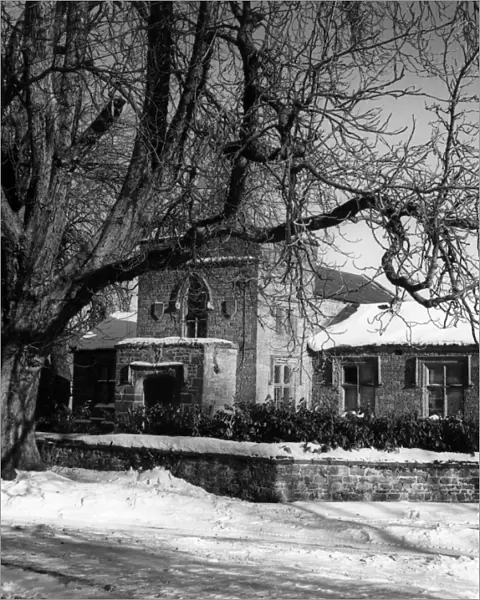 Snowy Old School House