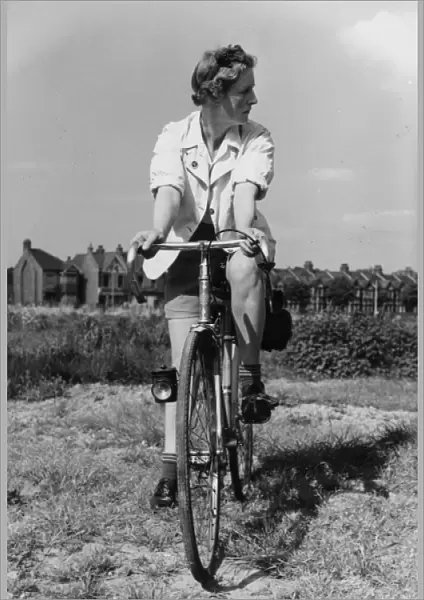 Female Tour Cyclist