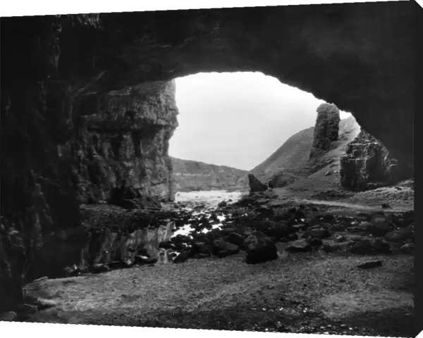 SMOO CAVE. Smoo Cave, near Durness, Sutherland