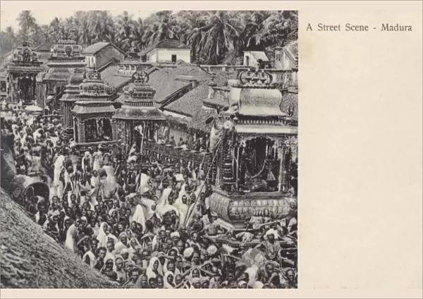 Street scene - Madura, India