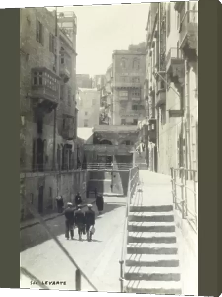 Backstreet in Valetta, Malta