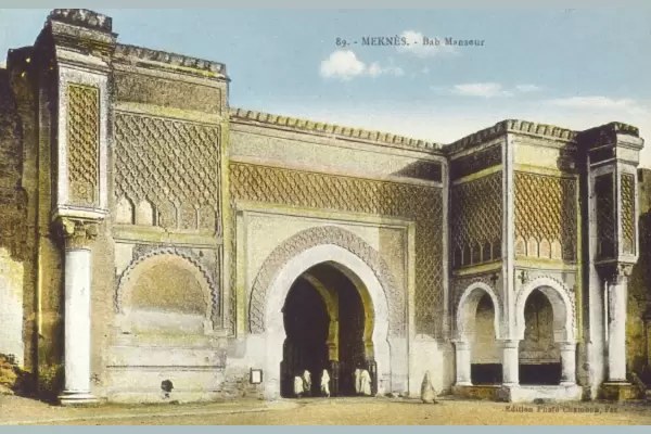 Meknes, Morocco - The Mansour Gate