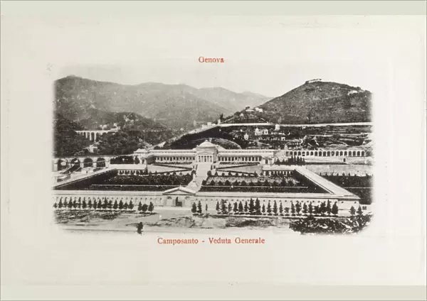 Genoa, Italy - Camposanto - General view