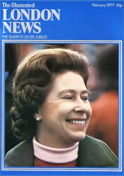 ILN front cover of the Queen in 1977
