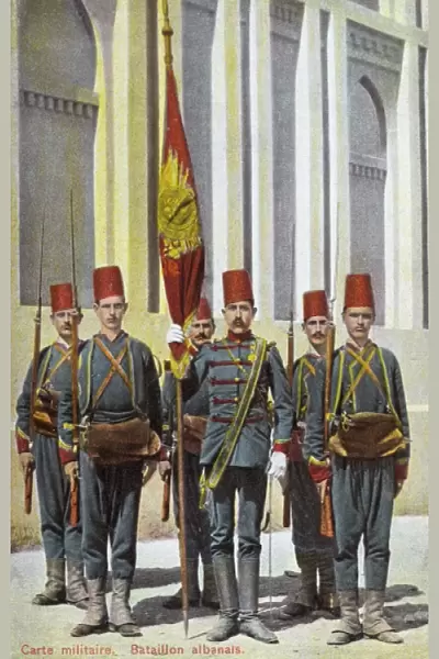 Albanian Battalion - Ottoman Imperial Army, Istanbul, Turkey