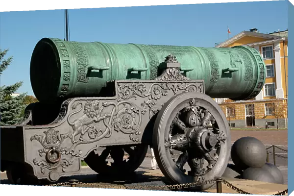 Moscow Kremlin, Russia: The Cannon of the Tsar