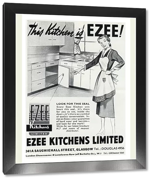 Ezee Kitchens advertisement