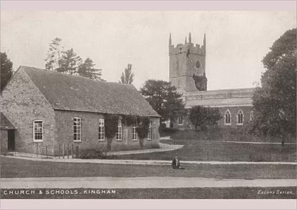 Kingham, Oxfordshire - The Church and Schools