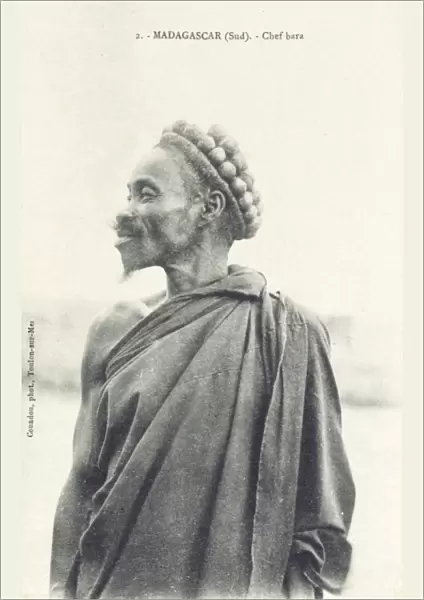 Madagascar - Chief of the Bara People