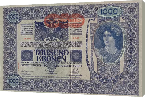 1000 Kronen note